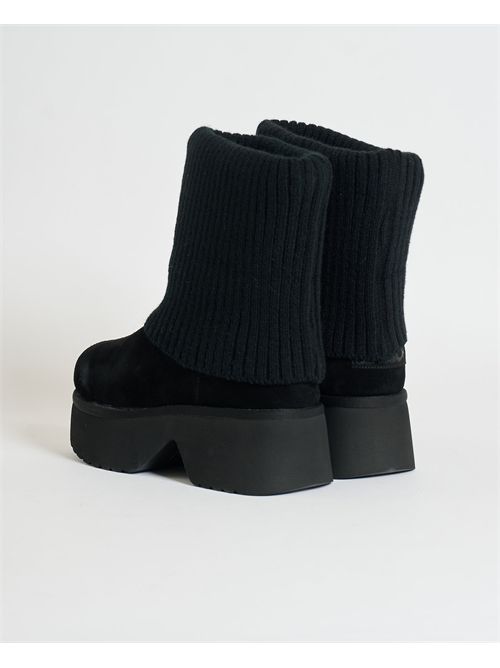 Colors of California women's ankle boot with platform sole COLORS OF CALIFORNIA | HELEN07BLA